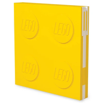 Locking Notebook with Gel Pen - Yellow