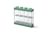 Minifigure Display Case 8 - Sand Green