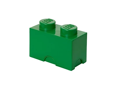 2-Stud Storage Brick - Green