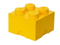 LEGO STORAGE BRICK 4 YELLOW