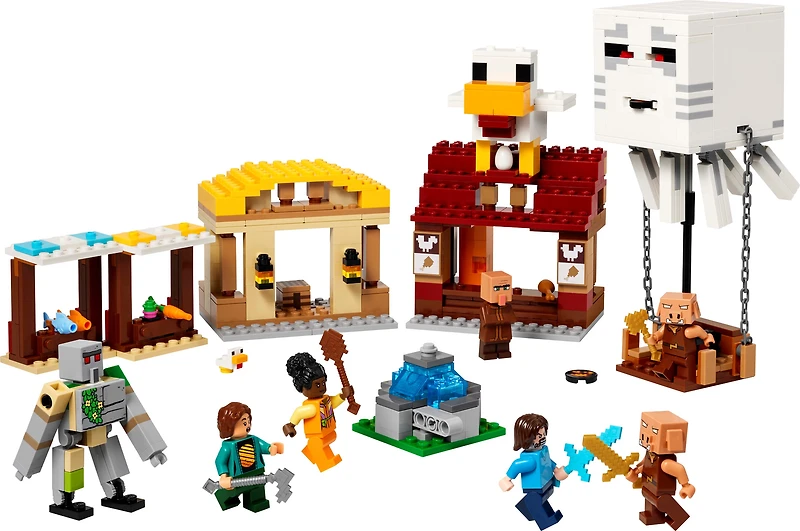 The Ghast Balloon Village Attack