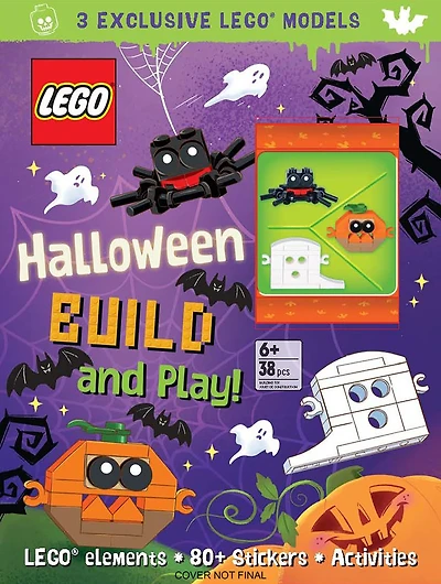 Build and Play Halloween Activity Book