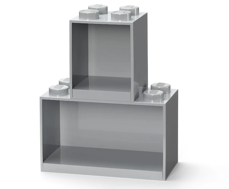 Brick Shelf Set - Gray
