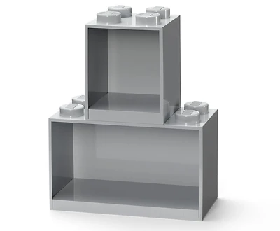 Brick Shelf Set - Gray