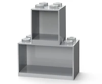 Brick Shelf Set - Gray