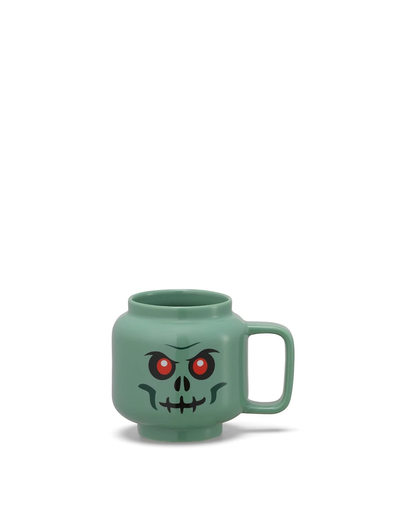 Small Ceramic Mug - Green Skeleton