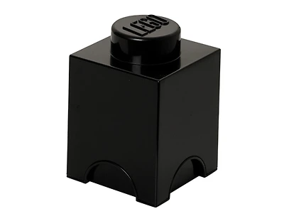 Storage Brick 1-Stud - Black