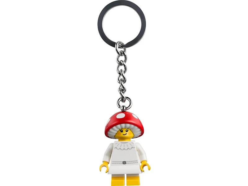 Mushroom Girl Key Chain