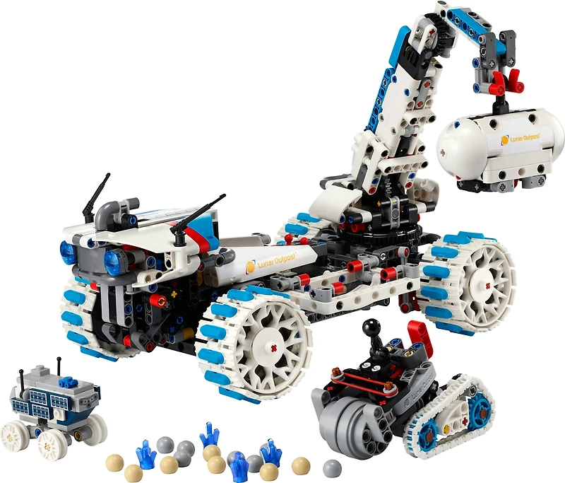 Lunar Outpost Moon Rover Space Vehicle