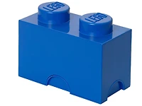 LEGO 2-stud Blue Storage Brick