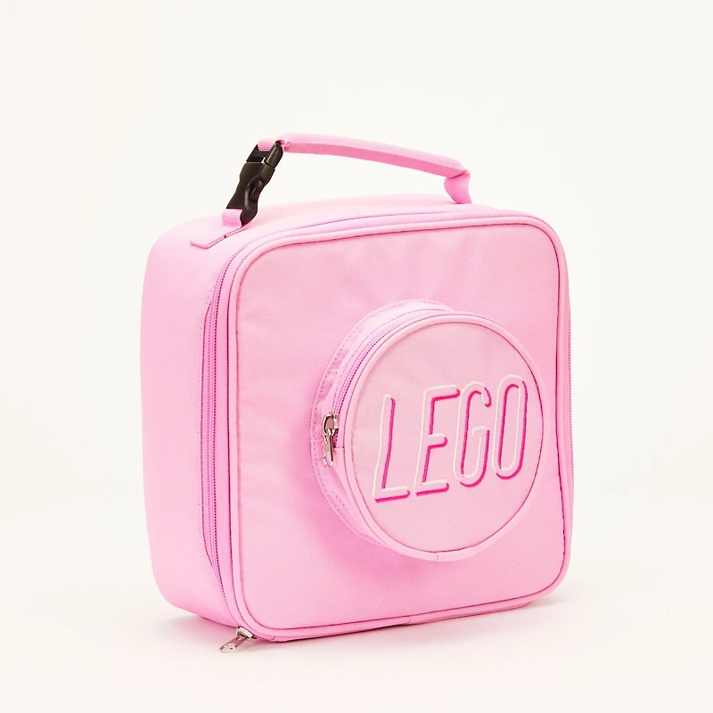 Brick Lunch Bag - Light Pink