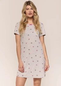 Flowers short Nightgown