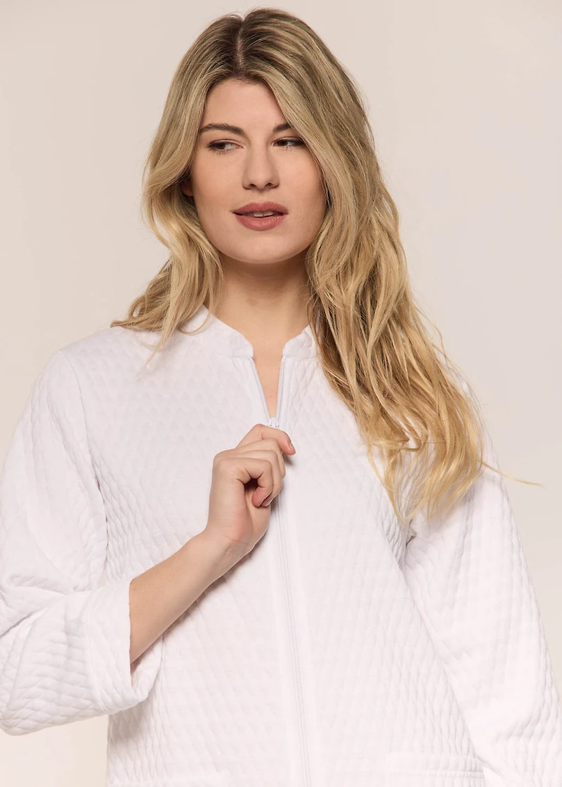Lightweight Robe with zipper
