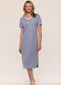 Striped long Nightgown