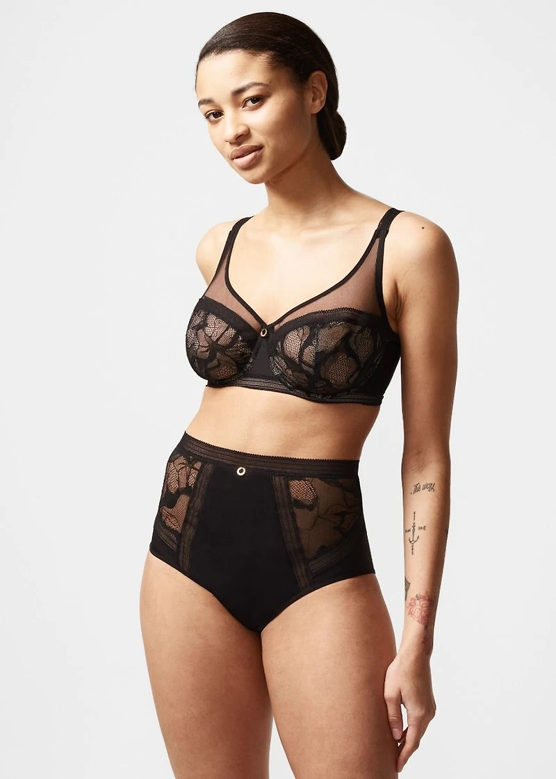 True Lace High Waist Brief