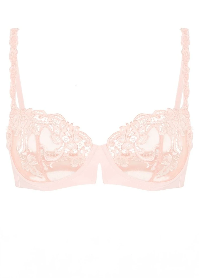Saga half cup bra
