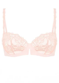 Saga half cup bra