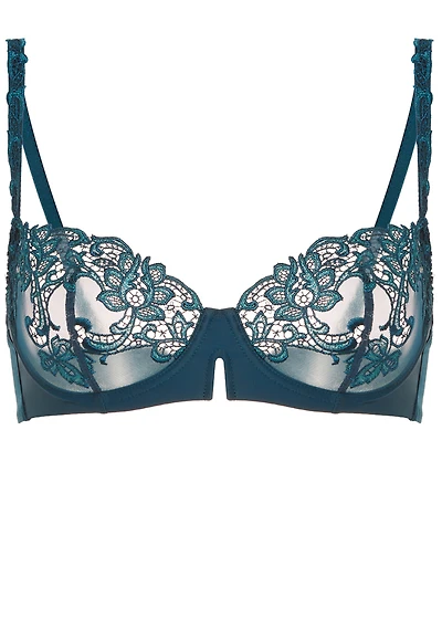 Saga half cup bra