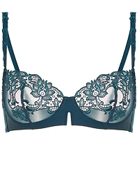 Saga half cup bra