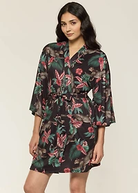 Kimono with leopards