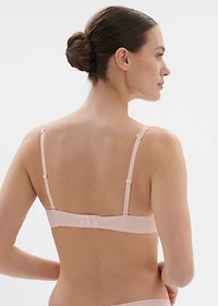 Saga half cup bra