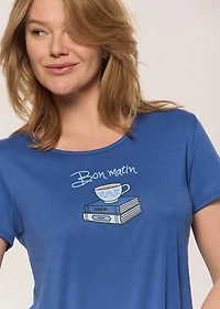 Coffee capri Pyjama Set