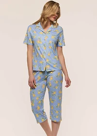 Capri pyjama set with lemon