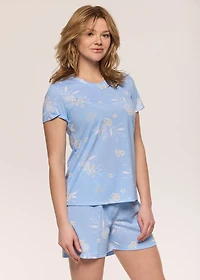 bermuda Pyjama Set with pineapple