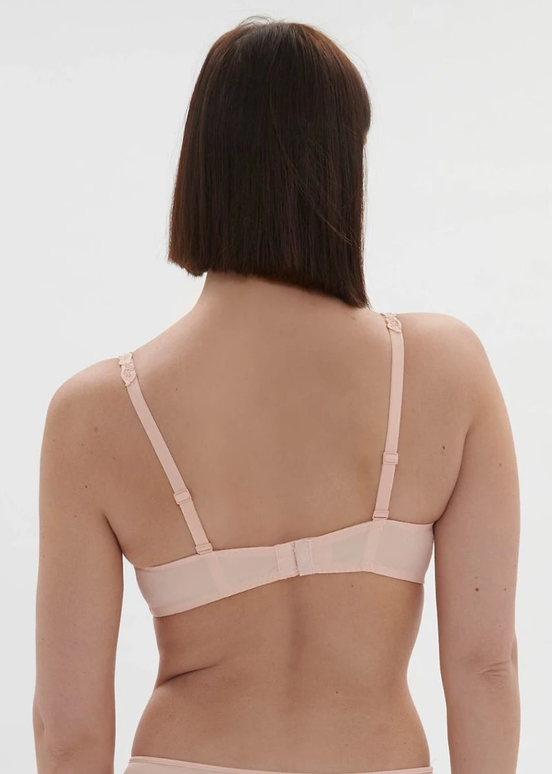 Saga half cup bra