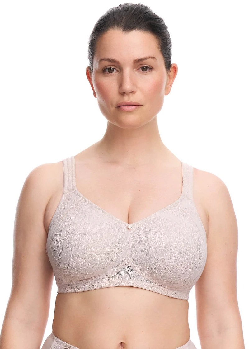 Soutien-gorge sans armatures avec dentelle