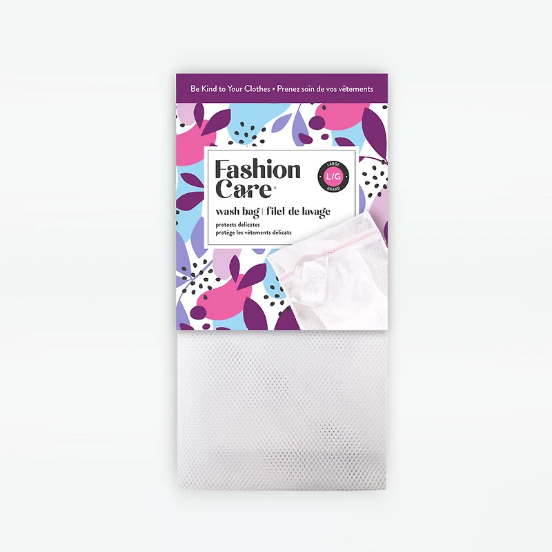 Soft wash bag for delicate lingerie