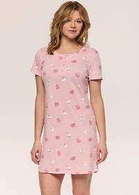 Short Nightgown with cats