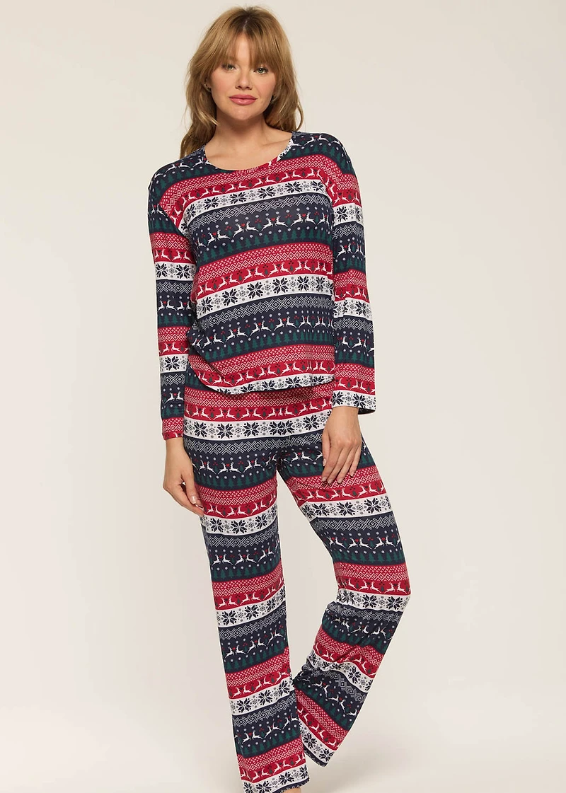 Ensemble pyjama long avec rennes