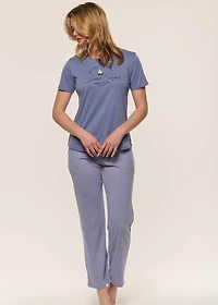 Ensemble pyjama ligné