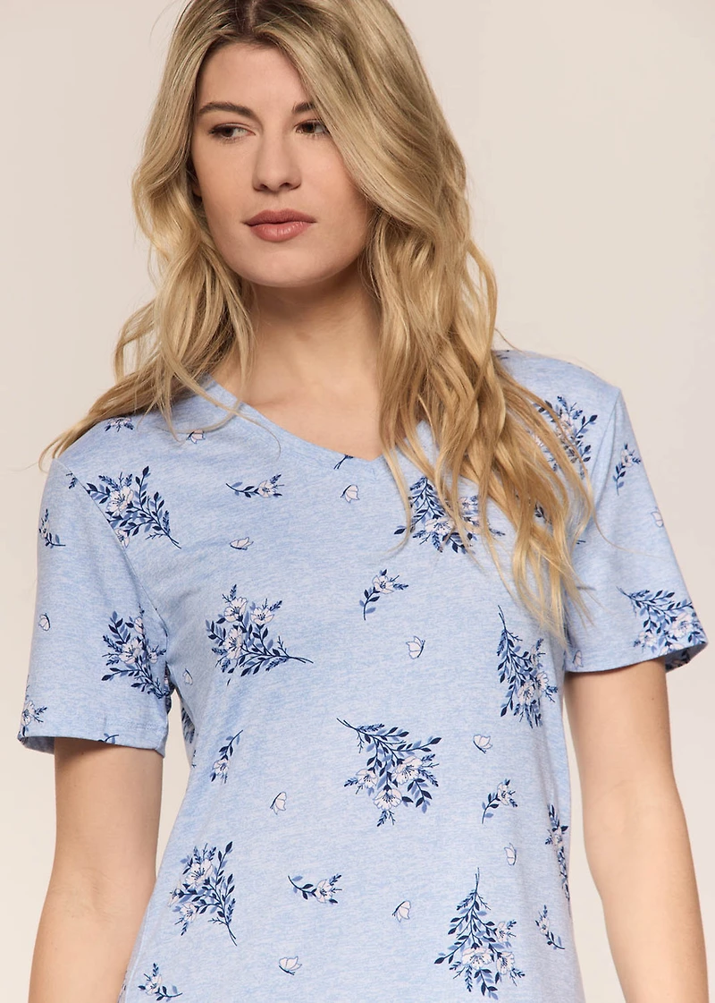 Long Nightgown with flowers