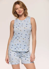 Lemon bermuda Pyjama Set