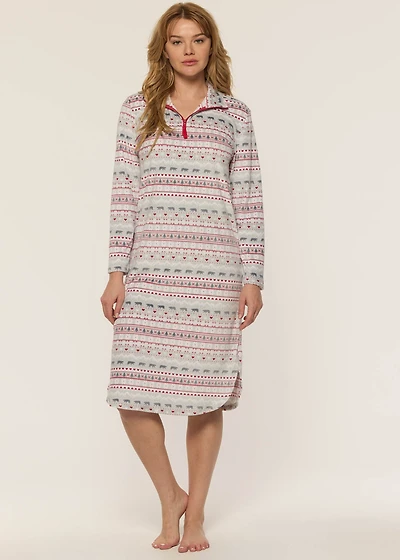Long Nightgown Fair Isle
