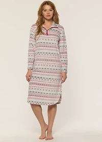 Long Nightgown Fair Isle