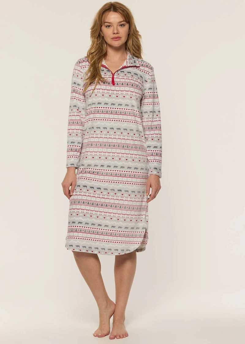 Long Nightgown Fair Isle
