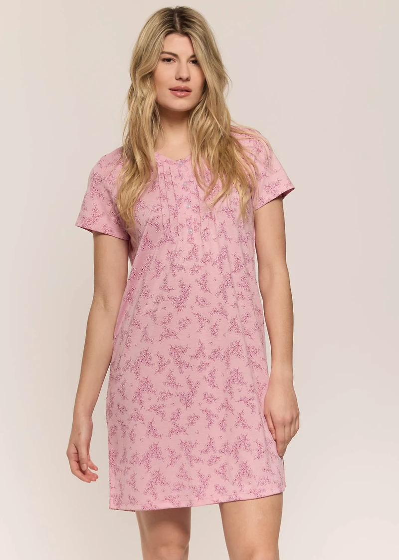 Spring short nightgown