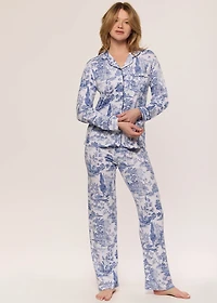 Pyjama set toile de jouy