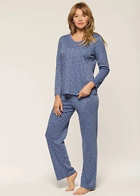 Ensemble pyjama avec motifs de gui