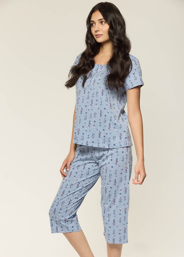 Floral pyjama set 100% Cotton