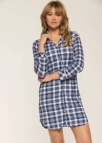 Plaid Nightgown