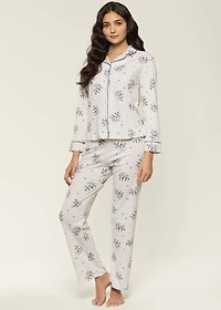 Ensemble pyjama avec fleurs