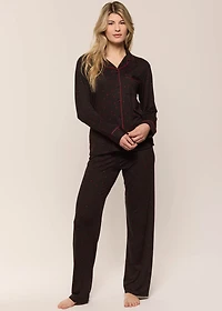 Ensemble pyjama avec coeurs