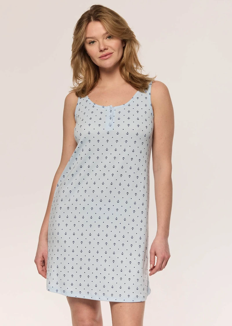 Nautical sleeveless Nightgown