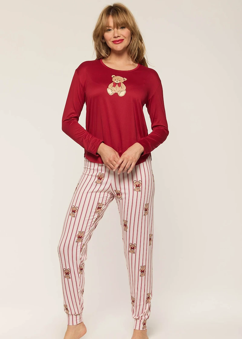 Ensemble pyjama avec oursons