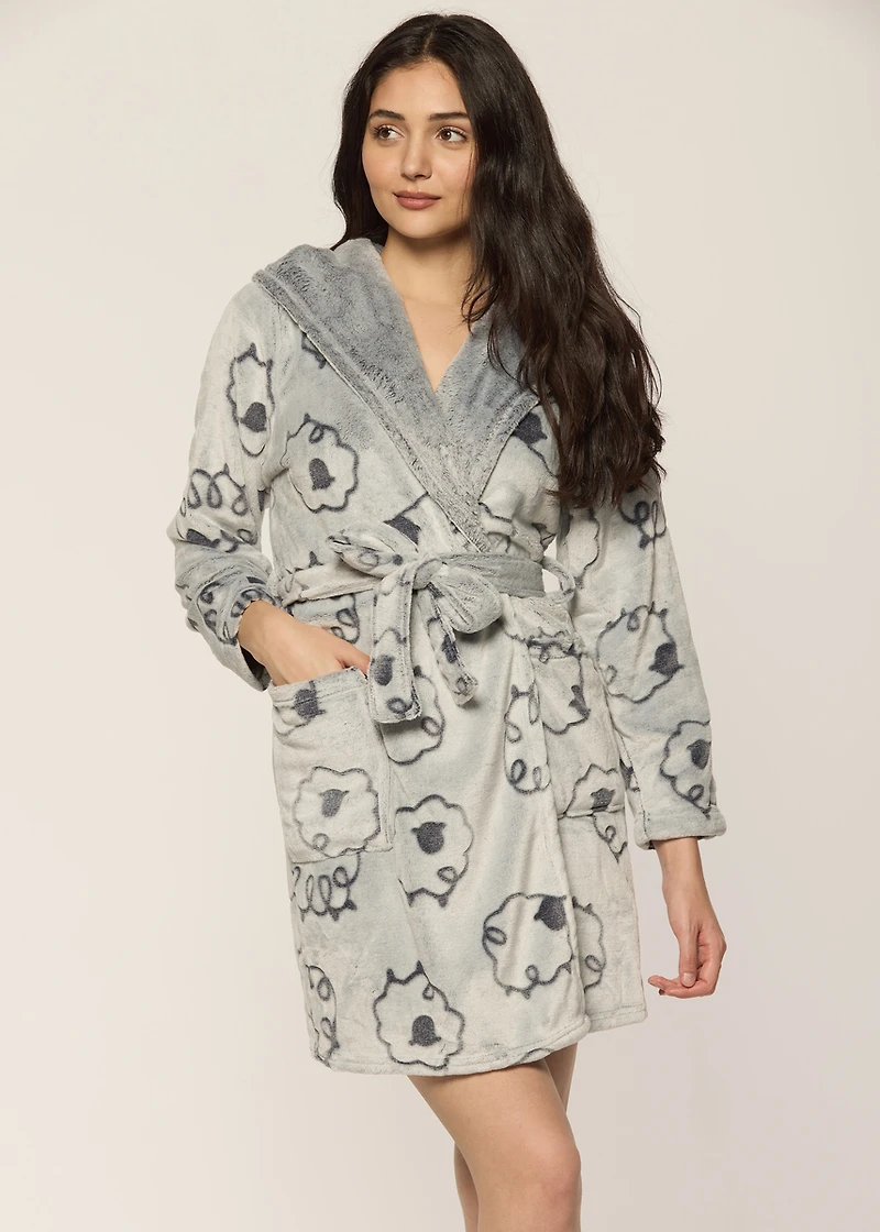 Robe with sheep
