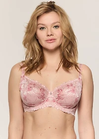 Two-tone lace 3-part Bra